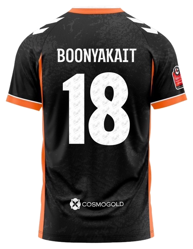 Black / Orange back